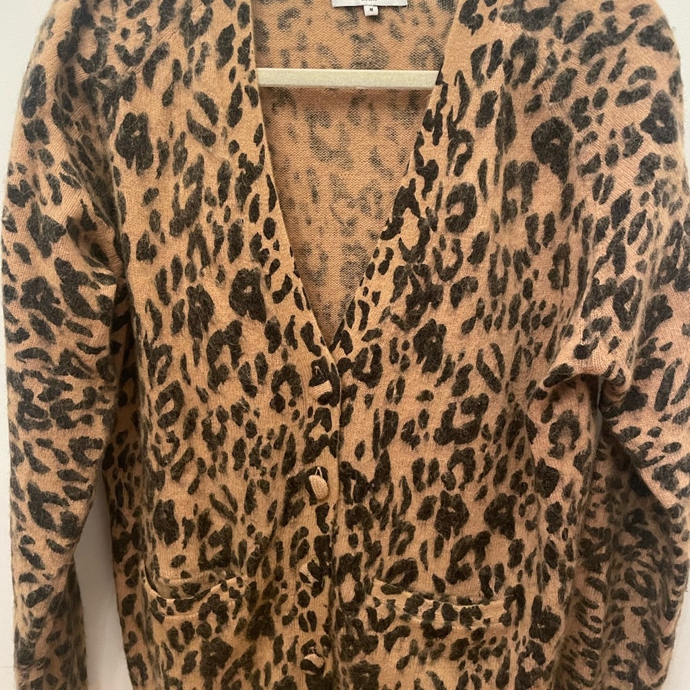 Open Ceremonies leopards cardigan sweater
